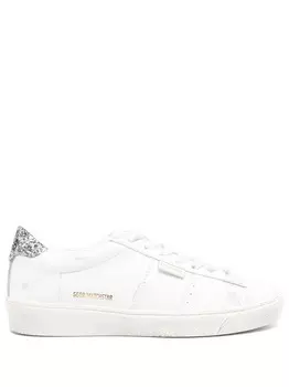 Ru Кроссовки женские Goose Golden Goose, серебряный