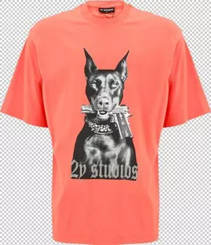 Рубашка 2Y Studios Doberman, цвет Melon
