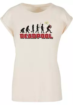 Рубашка ABSOLUTE CULT Deadpool - Evolution, бежевый