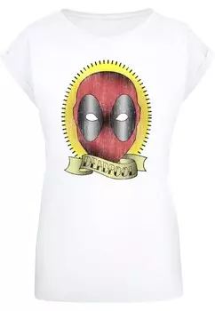 Рубашка ABSOLUTE CULT Deadpool - Tattoo, белый
