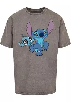 Рубашка ABSOLUTE CULT Lilo And Stitch - Hypnotized, серый