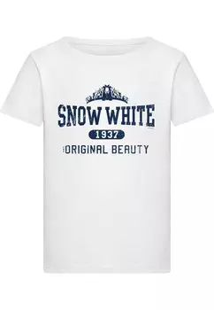 Рубашка ABSOLUTE CULT Snow White - Collegiate Logo, белый