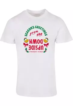 Рубашка ABSOLUTE CULT Stranger Things, белый