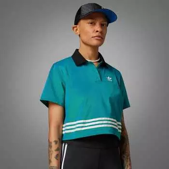 Рубашка Adidas IK7851, зеленый