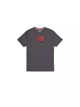 Рубашка ALPHA INDUSTRIES, серо-коричневый