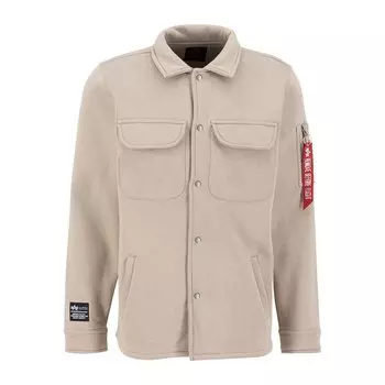 Рубашка Alpha Industries Sweat, бежевый