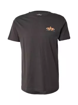 Рубашка ALPHA INDUSTRIES, темно-серый