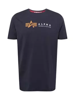 Рубашка ALPHA INDUSTRIES, темно-синий