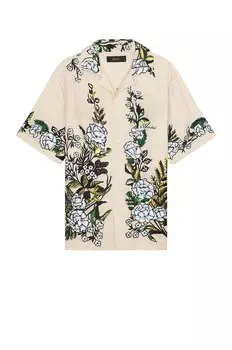 Рубашка Amiri Floral, цвет Alabaster