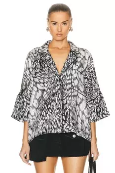 Рубашка Amiri Short Sleeve Pj, серый