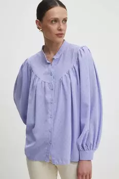 Рубашка Answear Lab, фиолетовый