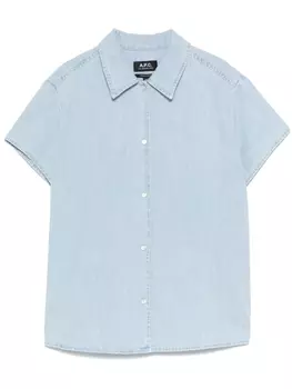 Рубашка APC Marina A.P.C., синий