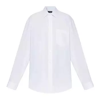 Рубашка Balenciaga Cotton, белый
