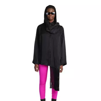 Рубашка Balenciaga Viscose, черный