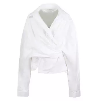 Рубашка Balenciaga Wrap, белый