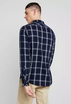 Рубашка BASIC CHECK Urban Classics, темно-синий