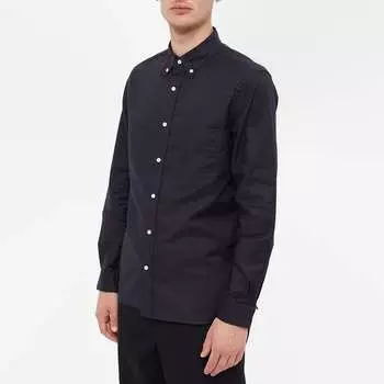 Рубашка Beams Plus Button Down Solid Oxford