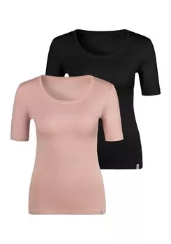 Рубашка BENCH, цвет Pastel pink/Black