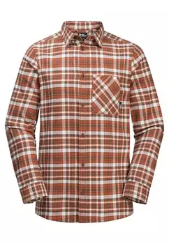Рубашка BERGWEG M Jack Wolfskin, красный