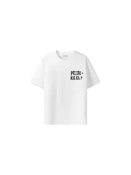 Рубашка Bershka, белый