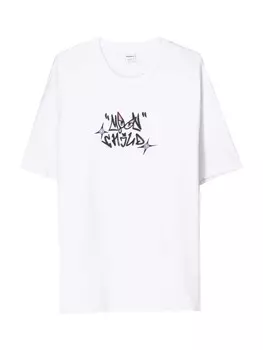Рубашка Bershka, белый