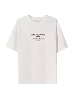 Рубашка Bershka, белый