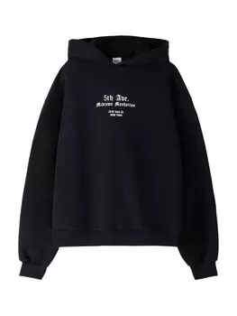 Рубашка Bershka, черный