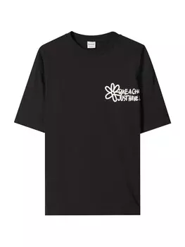 Рубашка Bershka, черный