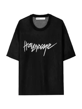Рубашка Bershka, черный