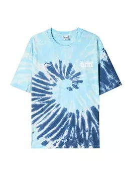 Рубашка Bershka, цвет Sapphire/Sky blue