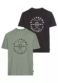 Рубашка BILLABONG, цвет Green/Black