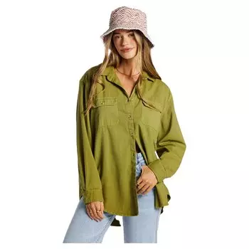 Рубашка Billabong So Stoked Twill, зеленый