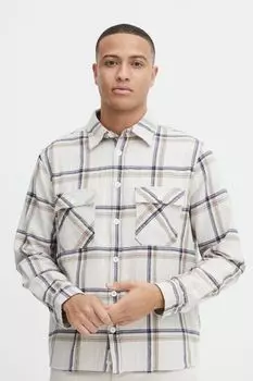 Рубашка BLEND Langarm BHShirt 20715173, серый
