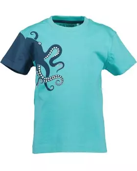 Рубашка BLUE SEVEN, цвет Navy/Aqua