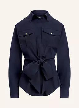Рубашка блузка Lauren Ralph Lauren, синий