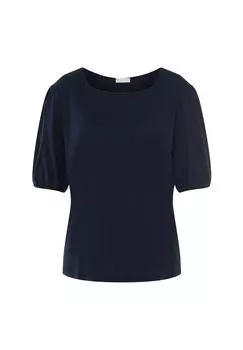 Рубашка-блузка Натуральная рубашка HANRO, цвет Deep Navy Damen