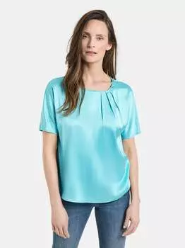 Рубашка блузка рубашка Gerry Weber, синий