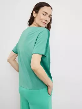 Рубашка блузка рубашка Gerry Weber, зеленый