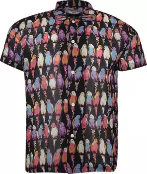 Рубашка Bode Parakeet Short-Sleeve Shirt 'Multicolor', разноцветный