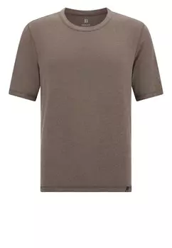 Рубашка Boggi Milano, цвет mottled brown