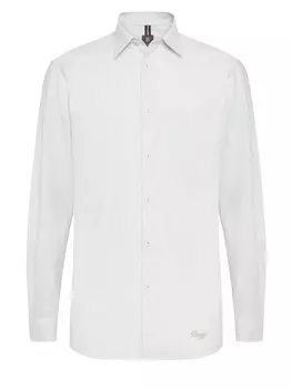 Рубашка Boggi Milano Regular fit Button Up, светло-серый