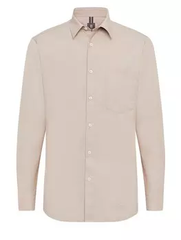 Рубашка Boggi Milano Regular fit Button Up, бежевый