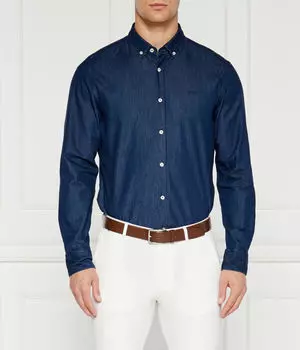 Рубашка Boss Casual Fit, синий