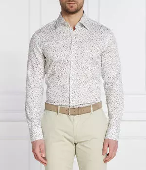 Рубашка Boss H-hank Slim Fit, белый