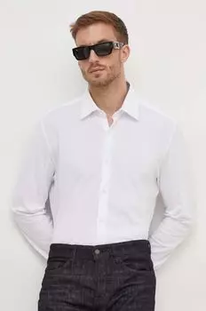 Рубашка BOSS из хлопка Boss, белый