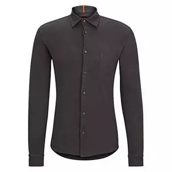 Рубашка BOSS Mysoft_2 10238589, серый
