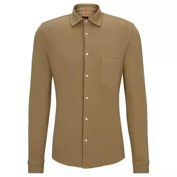 Рубашка BOSS Mysoft_2 10238589, зеленый