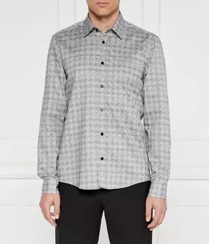 Рубашка Boss Regular Fit, серый