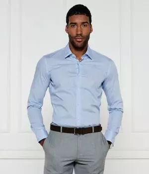 Рубашка Boss Slim Fit H-hank S-kent, синий