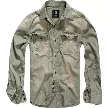 Рубашка Brandit Hardee Denim, серый